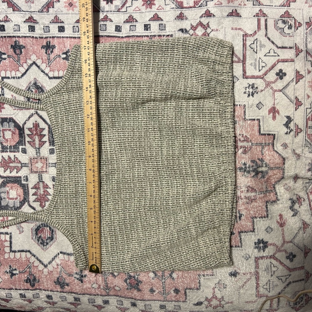 LOFT Sage Green Knit Top - Picture 3 of 6